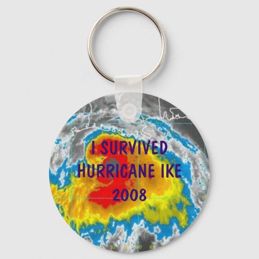 IK OVERVIERDE HURRICANE IKE 2008 SLEUTELHANGER (Voorkant)