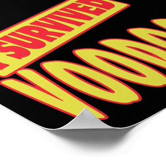 IK OVERVIESDE VOODOO POSTER (Hoek)