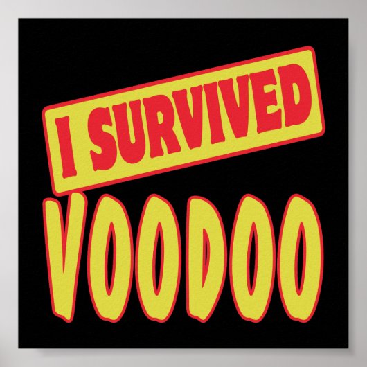 IK OVERVIESDE VOODOO POSTER (Voorkant)