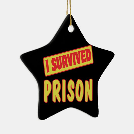 IK OVERVIGDE PRISON KERAMISCH ORNAMENT (Rechts)