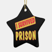 IK OVERVIGDE PRISON KERAMISCH ORNAMENT (Links)