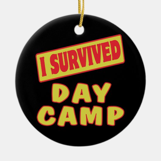 IK OVERVIVENDE DAGCAMP KERAMISCH ORNAMENT (Voorkant)