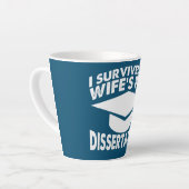 Ik overwon mijn Wifes Dissertation PhD Doctorate Latte Mok (Linkerhoek)