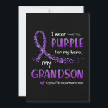 Ik Paars Kleinzoon Cystic Fibrose Bewustzijn Kaart<br><div class="desc">Ik Paars Kleinzoon Cystic Fibrose Bewustzijn</div>