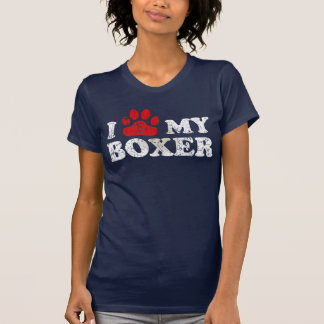 Ik pag mijn Boxer naar shirt