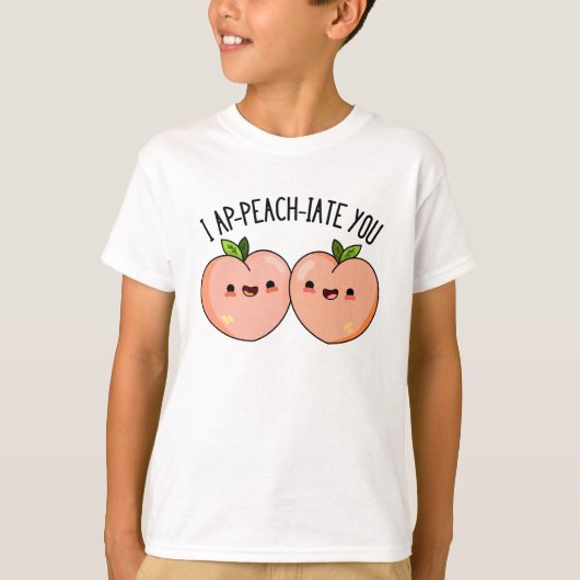 Ik pak je grappig peach pun t-shirt (Voorkant)