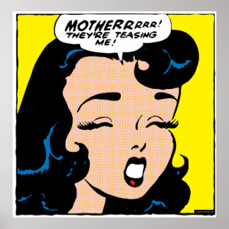 Ik pak me. (grotere afmetingen) poster