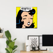 Ik pak me. (grotere afmetingen) poster (Thuiskantoor)