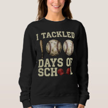 Ik pakte 100 dagen school honkbalontwerp aan