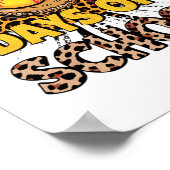 Ik pakte 100 dagen van pre-k softbyll Leopard Kind Poster (Hoek)