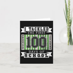 Ik pakte de eerste 100 dagen van school aan - vint kaart