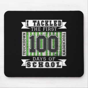 Ik pakte de eerste 100 dagen van school aan - vint muismat