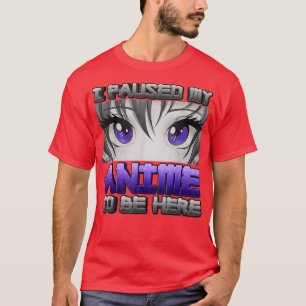 Ik pakte mijn Anime om hier te zijn, Anime Girl Gi T-shirt