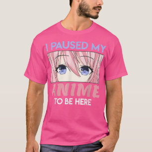 Ik pakte mijn Anime om hier te zijn Kawaii Manga T-shirt