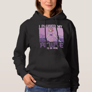 Ik pakte mijn dier om hier te zijn... grappige Ota Hoodie