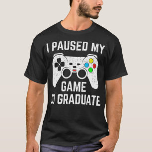 ik pakte mijn game om 2021 afstuderen video te afs t-shirt