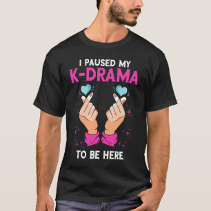 Ik pakte mijn K Drama Kpop Heart Korean Music K Po T-shirt
