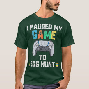 Ik pakte mijn spel om hap-pap te graven. t-shirt