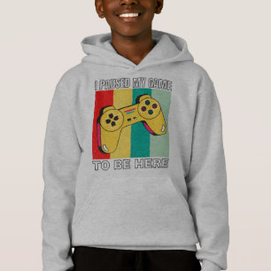 Ik pakte mijn spel om hier te zijn