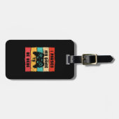 Ik pakte mijn spel om hier te zijn, grappige gamer bagagelabel (Voorkant horizontaal)