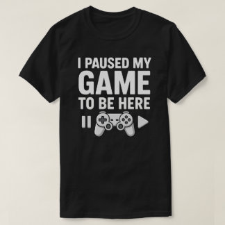Ik pakte mijn spel om hier te zijn t-shirt