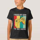 Ik pakte mijn spel om hier te zijn t-shirt (Voorkant)