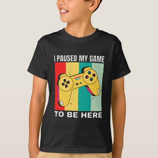 Ik pakte mijn spel om hier te zijn t-shirt (Voorkant)