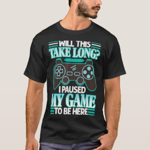 Ik pakte mijn spel om hier te zijn t-shirt