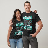 Ik pakte mijn spel om hier te zijn t-shirt (Unisex)