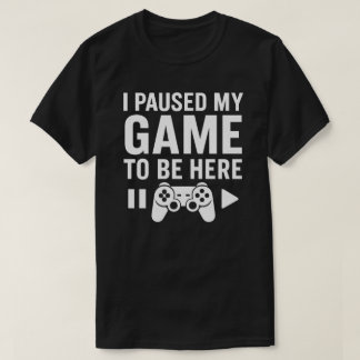 Ik pakte mijn spel om hier te zijn t-shirt