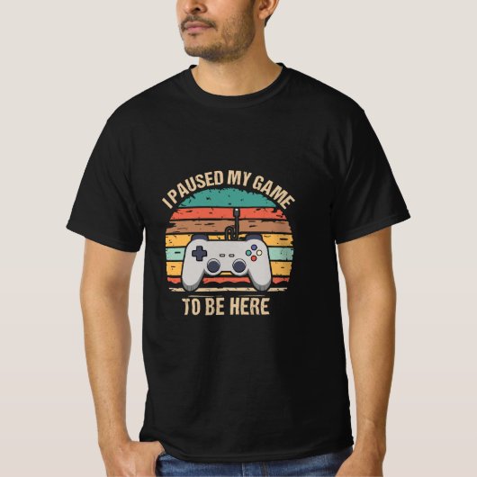 Ik pakte mijn spel om hier te zijn t-shirt (Voorkant)