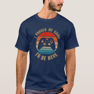 Ik pakte mijn spel om hier videogamer te zijn. t-shirt