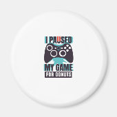 Ik pakte mijn spel voor donuts magneet (Voorkant)