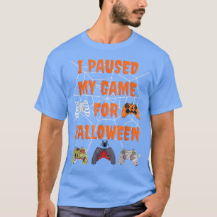 Ik pakte mijn spel voor Halloween, Love Video Game T-shirt
