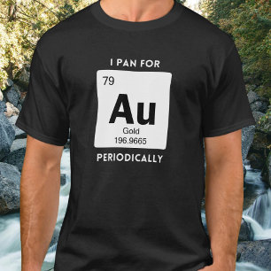 Ik Pan Periodiek naar Goud Au Symbool Iconisch T-shirt