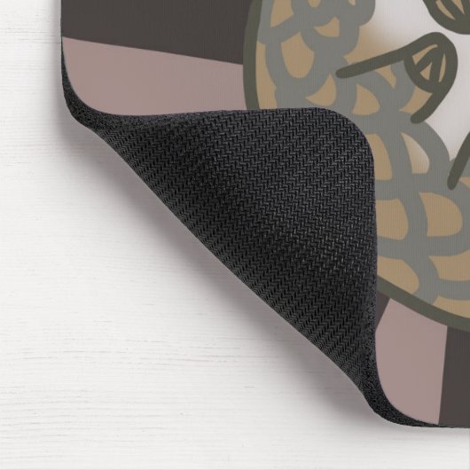 Ik ❤ Pangolins Mousepad Muismat (Hoek)