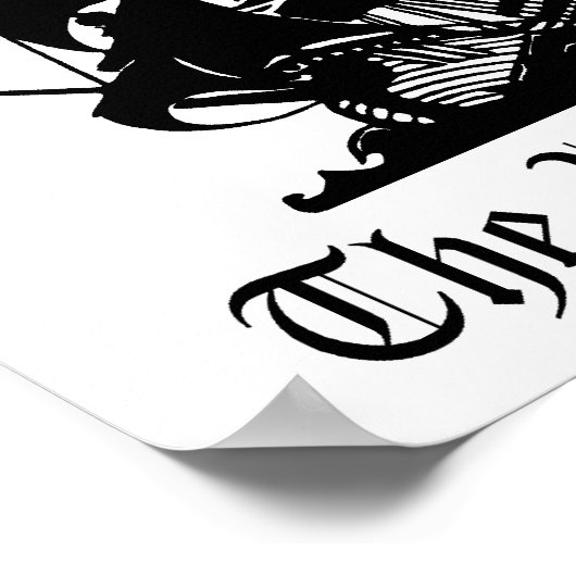 Ik parkeer mijn boot in de Pirate Bay Poster (Hoek)