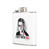 Ik Partij met Bill Clinton Party Animal Heupfles (Links)