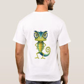 Ik Pas Me Aan Funny Chameleon T-Shirt (Achterkant)