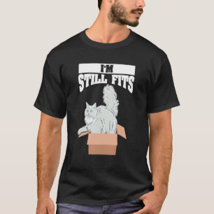 Ik Pas Nog Maine Coon Kat In Kartonnen Huiskatten T-shirt