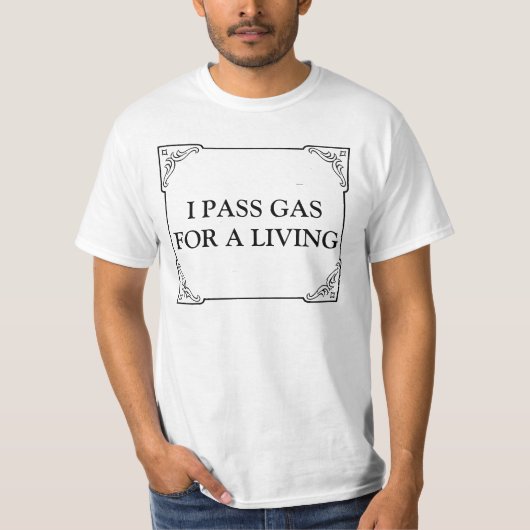 IK PASS GAS VOOR EEN LEVEN T-SHIRT (Voorkant)