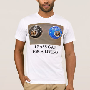 IK PASS GAS VOOR EEN LEVEN T-SHIRT