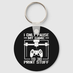 Ik Pauzeer Mijn Game Alleen Om 3d Te Printen Grapp Sleutelhanger