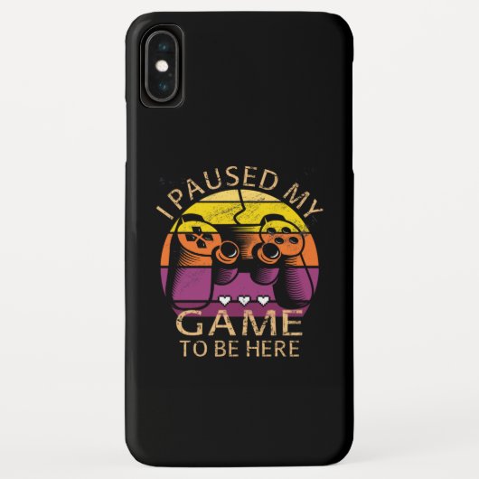 Ik Pauzeerde Mijn Game Om Hier Te Zijn Case-Mate iPhone Case (Achterkant)