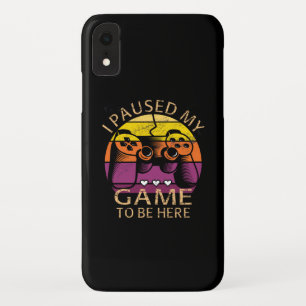 Ik Pauzeerde Mijn Game Om Hier Te Zijn Case-Mate iPhone Case