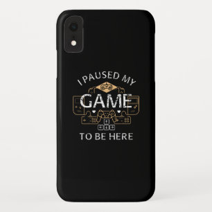 Ik Pauzeerde Mijn Game Om Hier Te Zijn Case-Mate iPhone Case