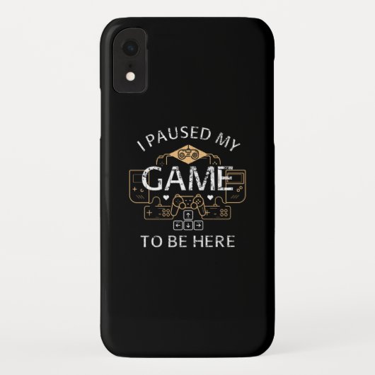Ik Pauzeerde Mijn Game Om Hier Te Zijn Case-Mate iPhone Case (Achterkant)