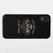 Ik Pauzeerde Mijn Game Om Hier Te Zijn Case-Mate iPhone Case (Achterkant (horizontaal))