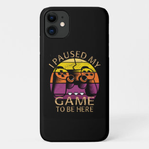 Ik Pauzeerde Mijn Game Om Hier Te Zijn Case-Mate iPhone Case