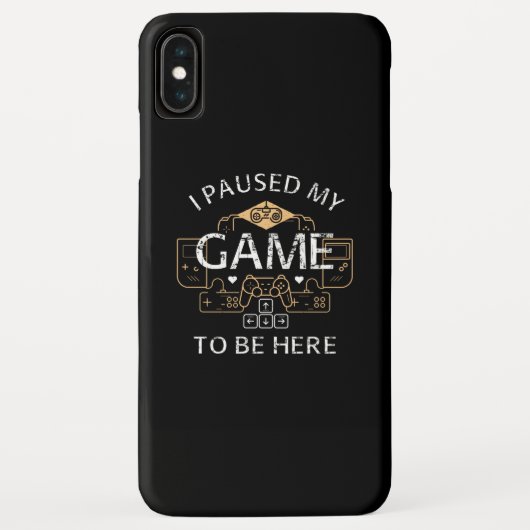 Ik Pauzeerde Mijn Game Om Hier Te Zijn Case-Mate iPhone Case (Achterkant)